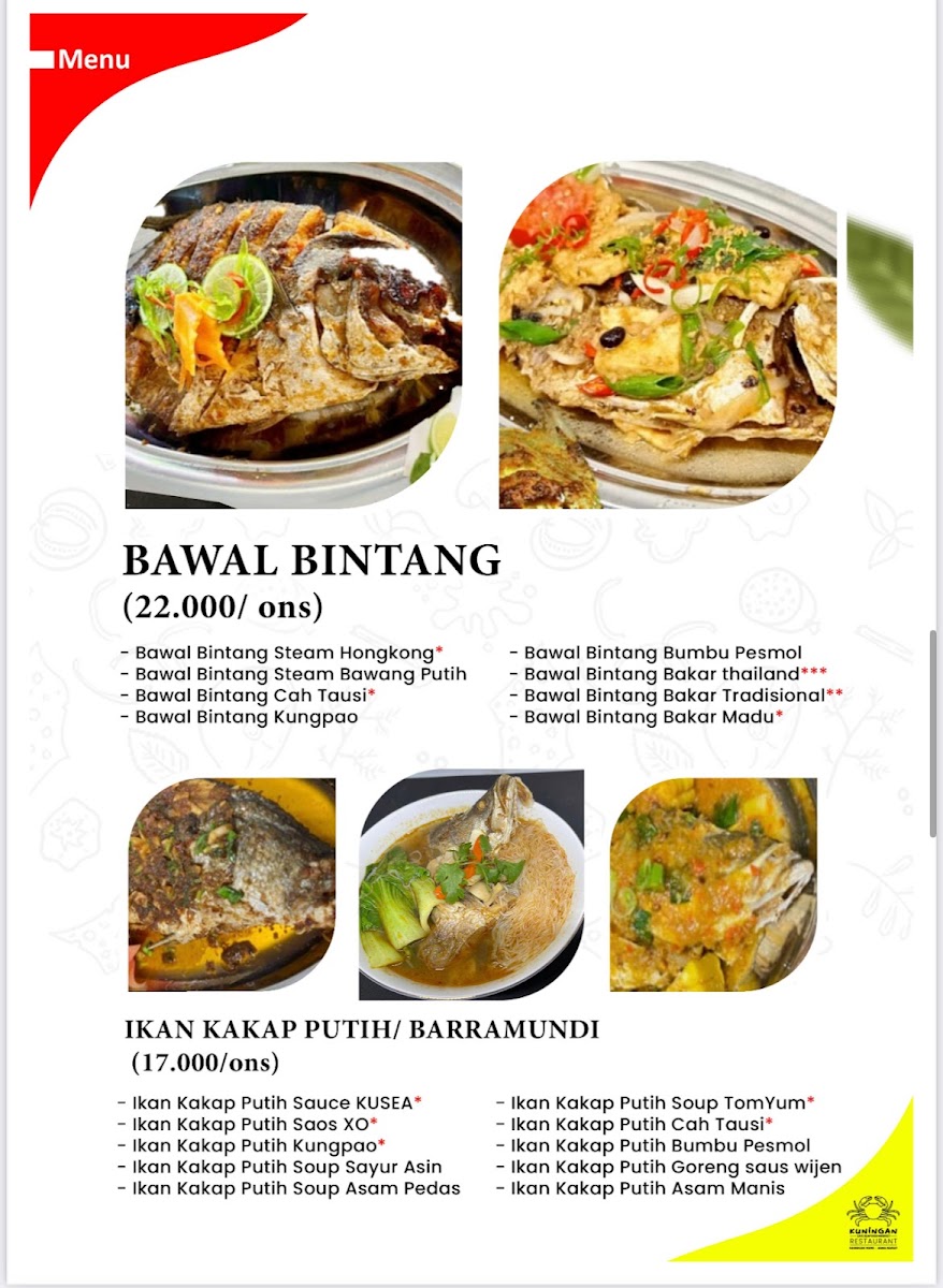 Menu Kuningan Live Seafood X Embun Sangga Langit-1