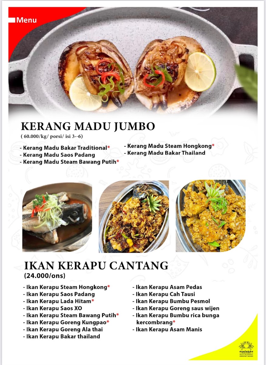 Menu Kuningan Live Seafood X Embun Sangga Langit-9